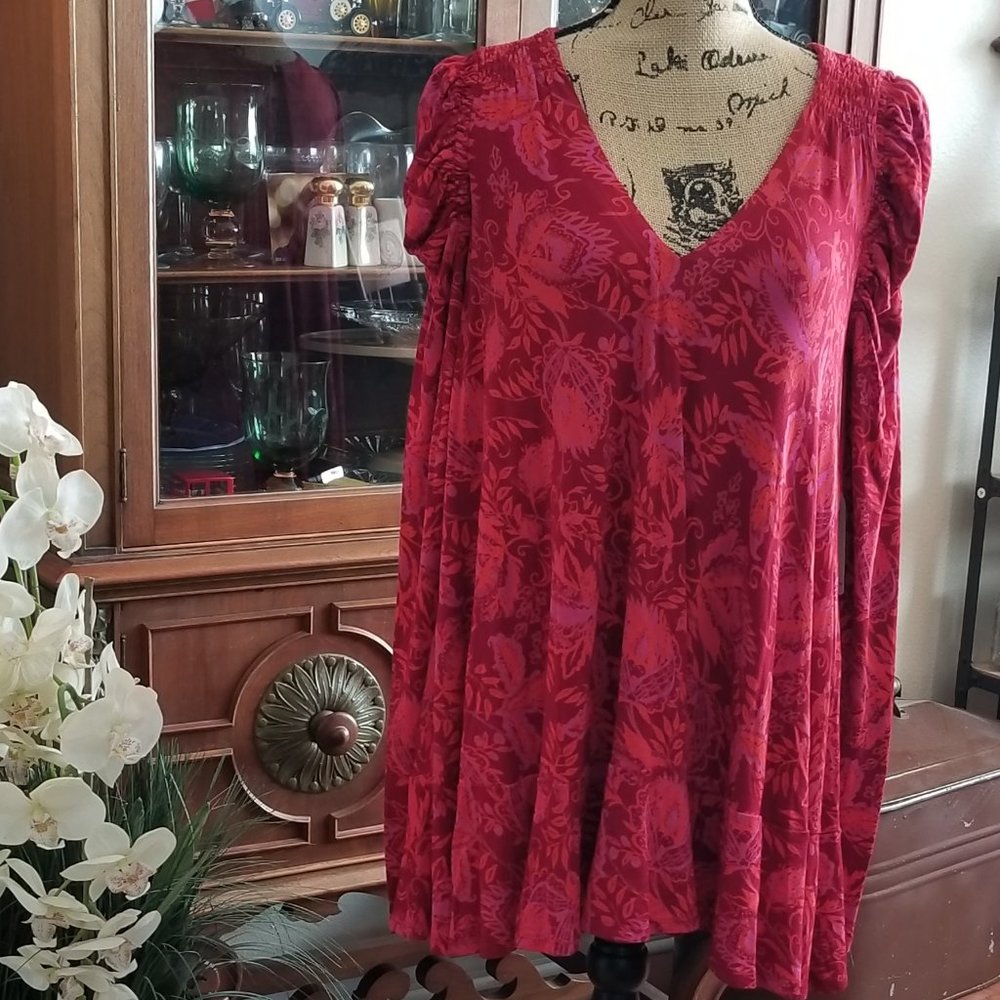 Free People Hello Lover Long Sleeve Tunic or Mini